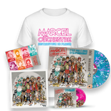 Mégapack CD + Vinyle Splatter numéroté + T-shirt + Tirage d'art numérique numéroté et signé par l'auteur + Stickers