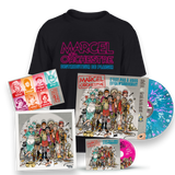 Mégapack CD + Vinyle Splatter numéroté + T-shirt + Tirage d'art numérique numéroté et signé par l'auteur + Stickers