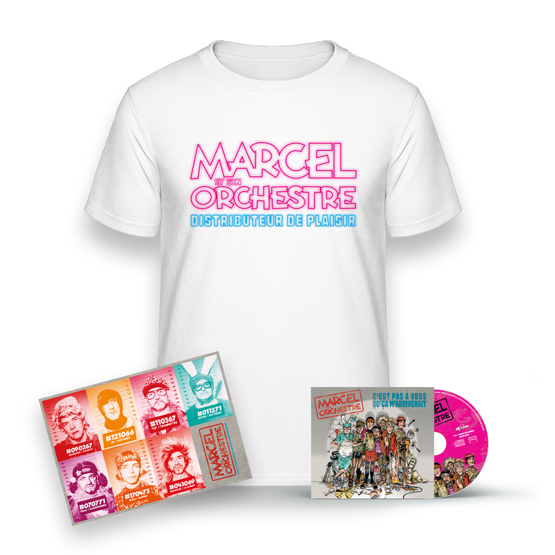 Pack CD + T-shirt + Stickers