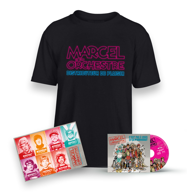 Pack CD + T-shirt + Stickers